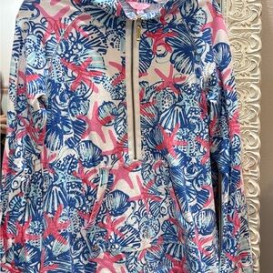 Lilly Pulitzer Skipper Popover in “She She Shell” Size Medium